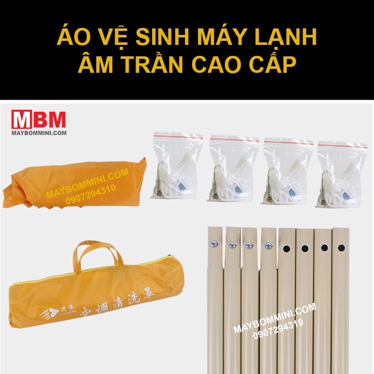 Áo vệ sinh máy lạnh áp trần cao cấp