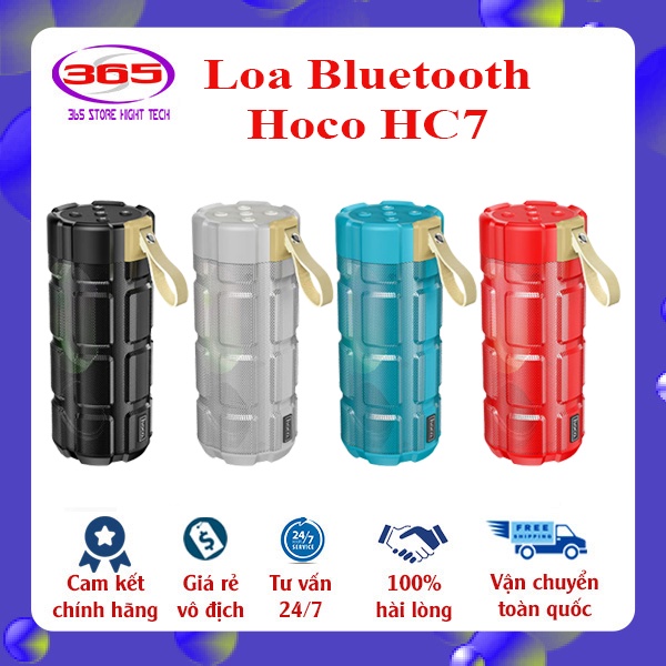 Loa bluetooth Hoco HC7 loa di động mini không dây hỗ trợ thẻ nhớ USB Kết Nối bằng điện thoại IOS Android