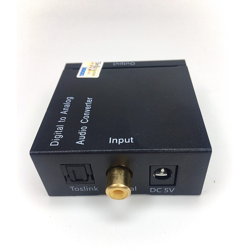 Bộ chuyên tín hiệu âm thanh quang học Optical sang AV, âm thanh hay không tạp âm, kết nối tivi với các thiết bj âm thanh