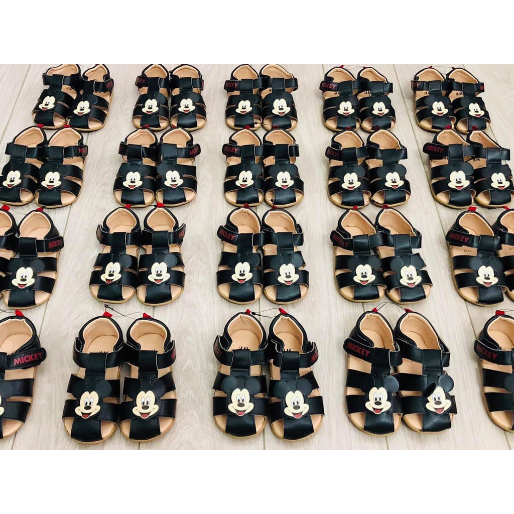 Dép sandal bé trai bé gái rọ Mickey HM cực đẹp mềm êm chân 4lady