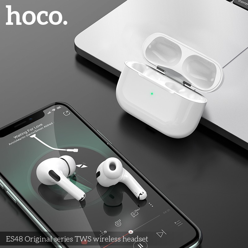 Tai Nghe Không Dây Hoco ES48/EW04 - Tai Nghe Bluetooth Cao Cấp kiểu dáng Airpod Pro Âm Thanh Hay - Bảo Hành 1 Năm