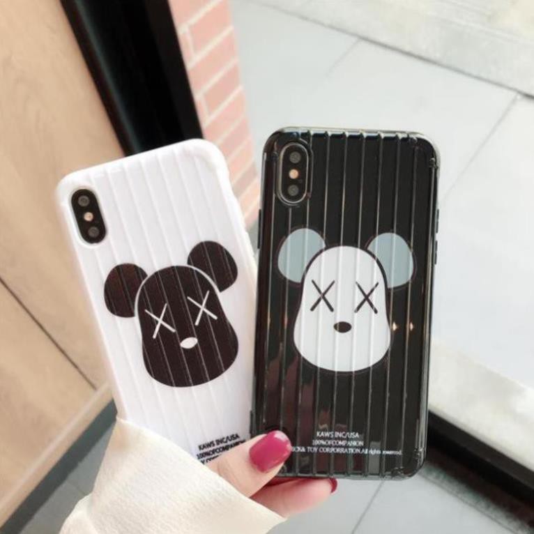 Ốp Lưng Iphone Sọc Gấu Kaws  "Hàng trưng bày" TPHCM