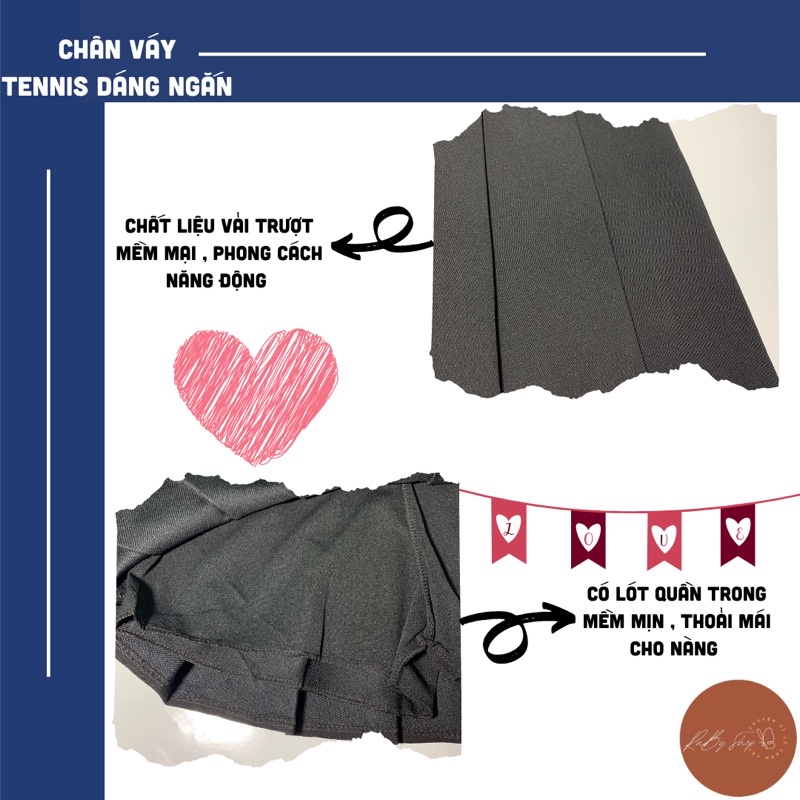 Chân Váy Xếp Ly Tennis Ngắn - Phối Với Áo Phông Cực Nịnh Dáng - Phong Cách Hàn Quốc - Mặc Đi Chơi Cực Xinh