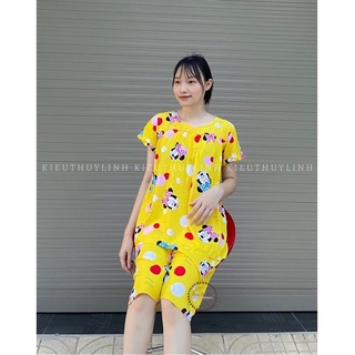 Đồ Bộ Lanh Đẹp Dành Cho Mẹ Bầu