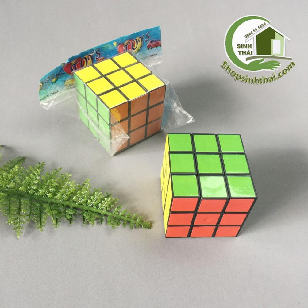 Cục đồ chơi rubik 3x3x3 ( kích thước 5,5 x 5,5cm)