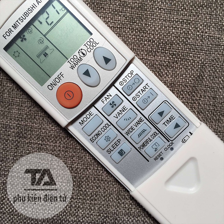 Điều khiển điều hòa Mitsubishi dòng Mitsubishi MSY- MSZ- MS