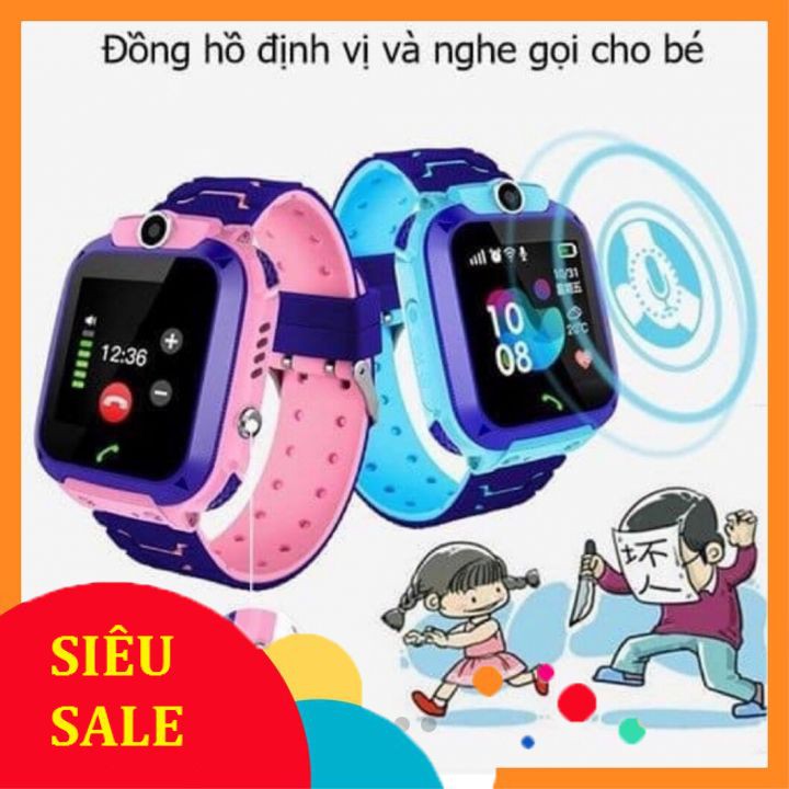 Đồng hồ thông minh định vị trẻ em Q12 - Hàng chuẩn