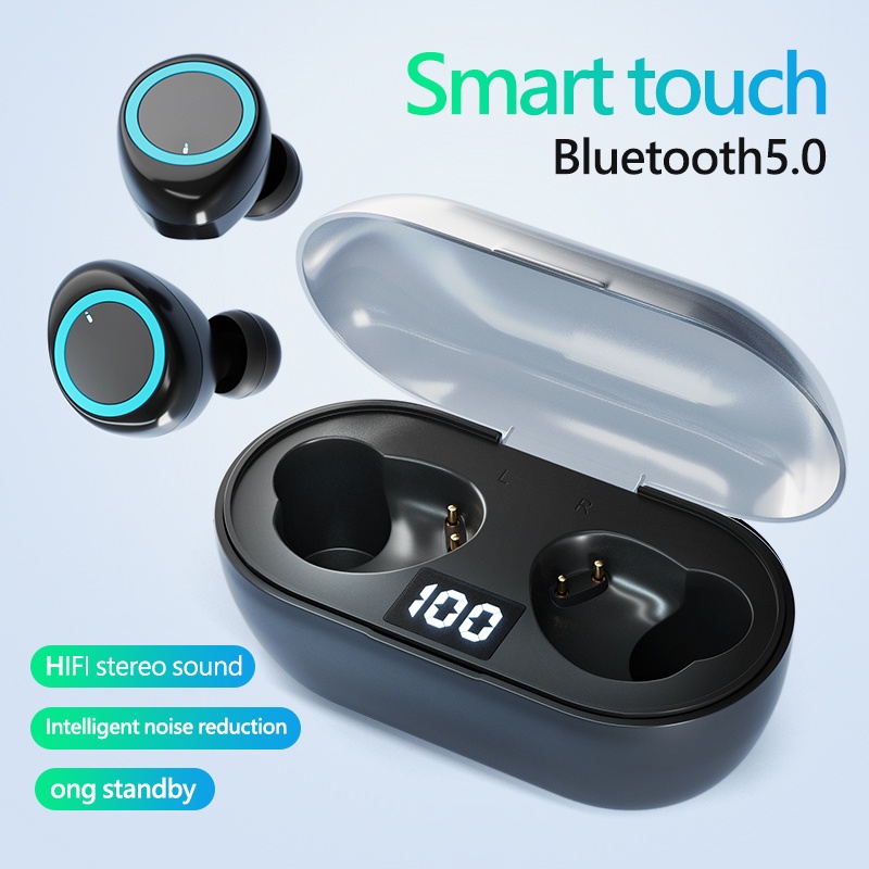 Tai nghe TWITCH Bluetooth 5.0 Y50 Pro TWS kèm mic thoại