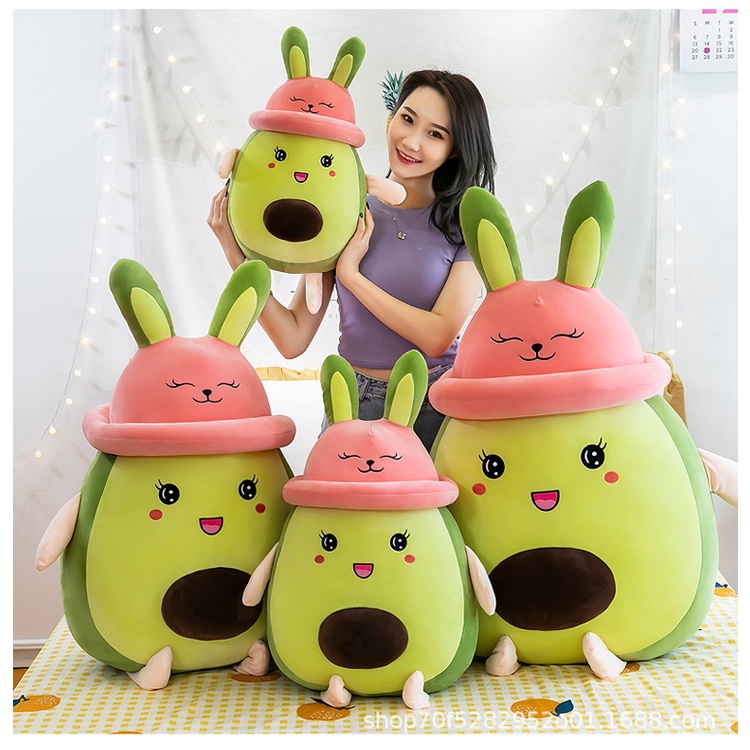 Gấu bông quả bơ nhỏ dễ thương - Gấu bông BiBi cao cấp, giá rẻ