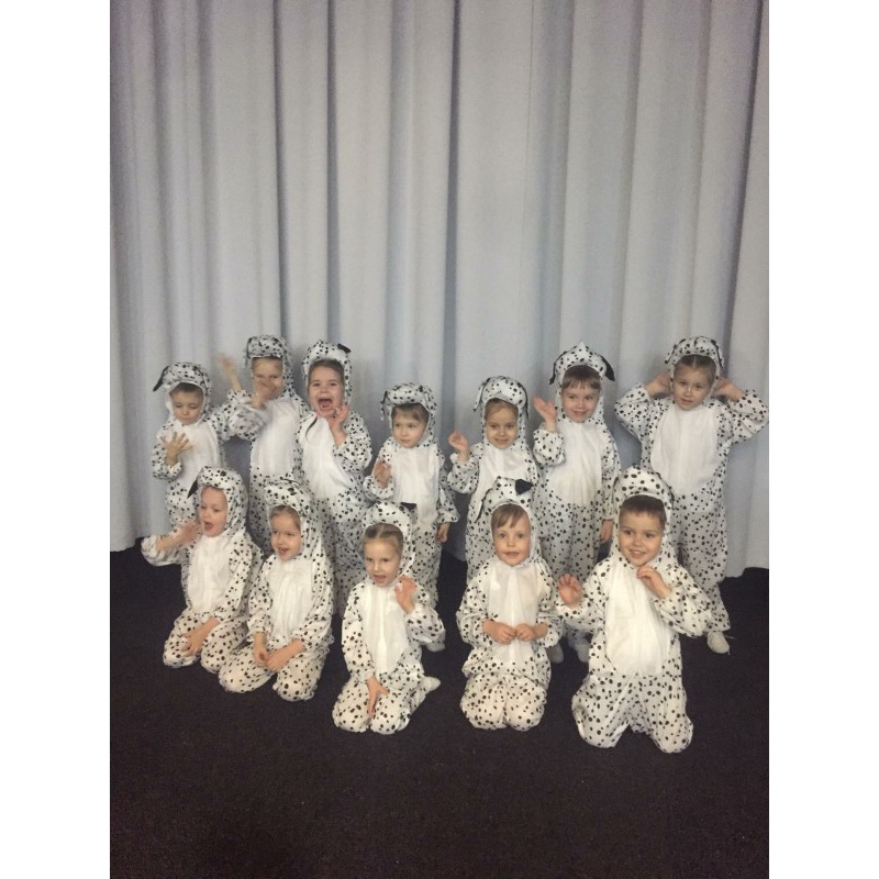 Trang Phục Hóa Trang Con Chó Đốm Hoạt Hình Cho Trẻ Em