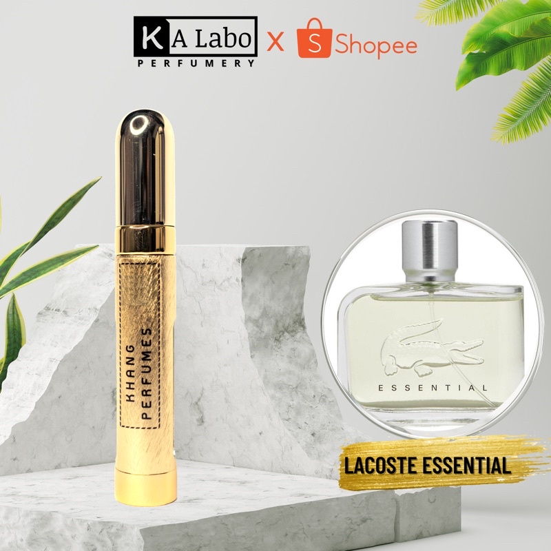 12ML Nước hoa Nam LACOS ESSENTIAL by KAlabo lưu hương lâu 8-12h