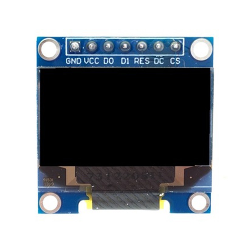 Mô-đun màn hình trắng nối tiếp OLED SPI / IIC 0,96 inch Bảng màn hình LCD 128x64 7Pin 0,96 "cho Arduino