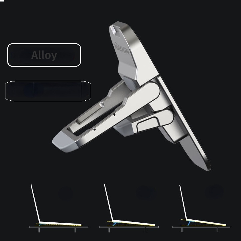 Giá đỡ laptop di động  đế tản nhiệt cho Laptop kê laptop  siêu mỏng dạng YKD