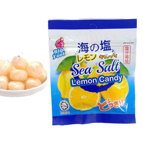 Kẹo Ngậm Chanh Muối Sea Salt Lemon Candy 15gr