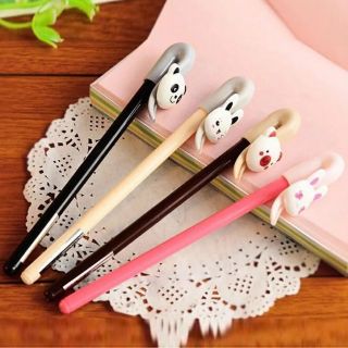 Bút nước mực đen hình gấu