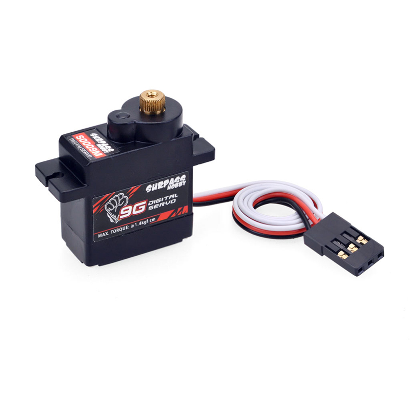 Động Cơ RC Servo 9g S0009M 1.4kg Cho Đồ Chơi Điều Khiển