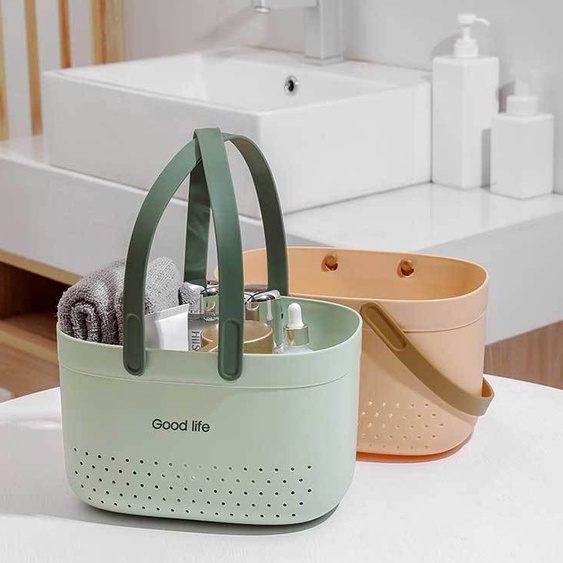 GIỎ ĐỰNG ĐỒ DÙNG PHÒNG TẮM, ĐỰNG MỸ PHẨM EMMO – GOODLIFE
