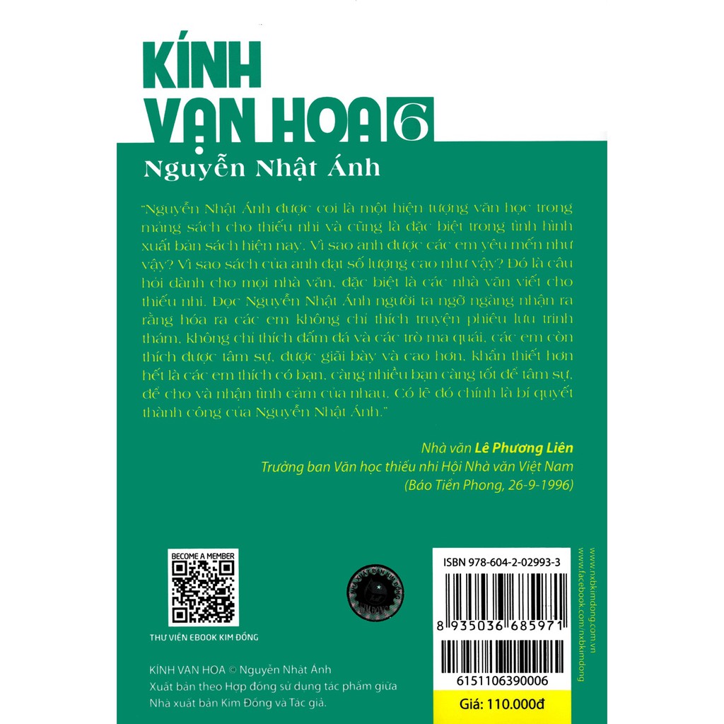 Sách - Kính Vạn Hoa - Tập 6 (Phiên Bản Mới)