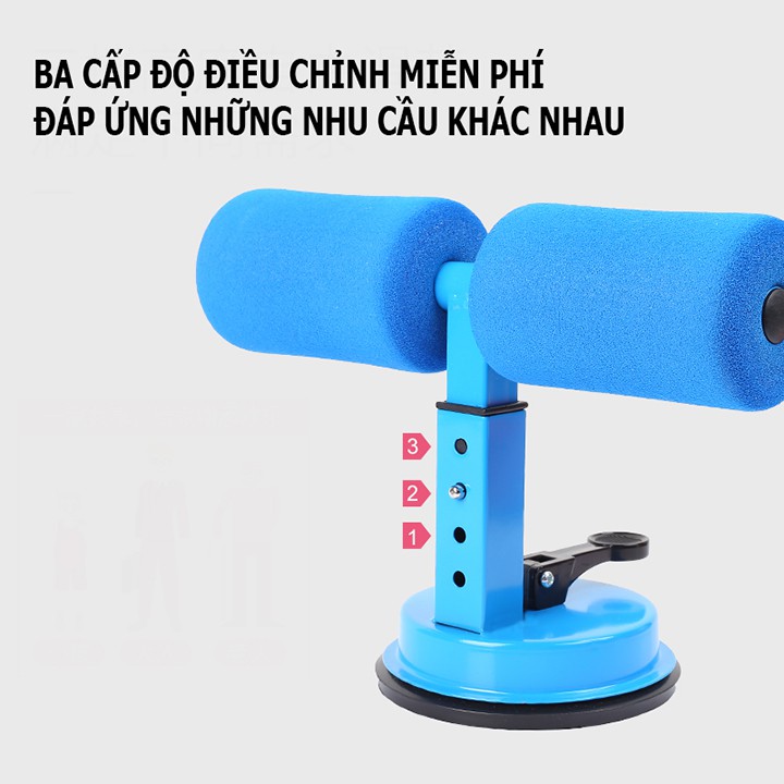 Dụng cụ tập cơ bụng cơ tay thể dục thể thao chữ T đa năng có đế hút chân không (có bảo hành trong 1 tuần đầu)