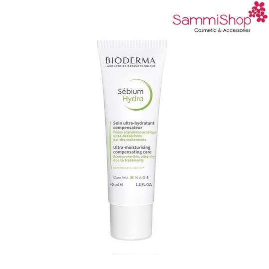 Kem Dưỡng Bioderma Sébium Hydra Nuôi Dưỡng, Làm Dịu Và Phục hồi Cho Da Mụn 40ml