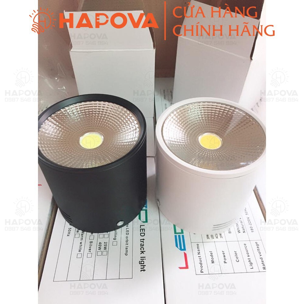 Đèn ống bơ HAPOVA MAZIN DR 0740 Kích thước 100 x100mm 3 màu Ánh sáng