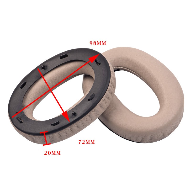 Phù Hợp Vỏ Xốp Bọc Đầu Tai Nghe Thay Thế Cho for SONY WH 1000X 1000XM2 1000XM3 1000XM4
