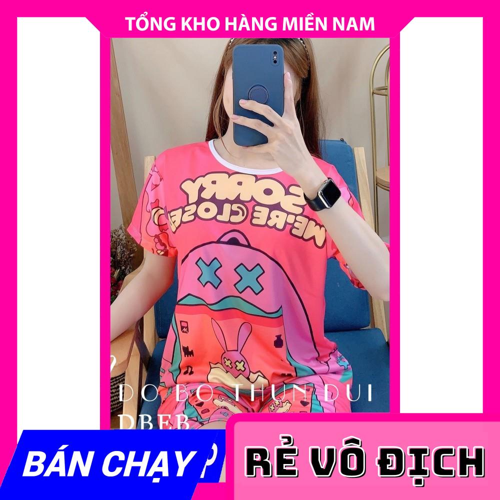 Bộ thun gia đình chất mềm mịn mát in bò sữa in hoạt hình dễ thương Đồ bộ cho bé full size từ 5 ký đến 60 ký