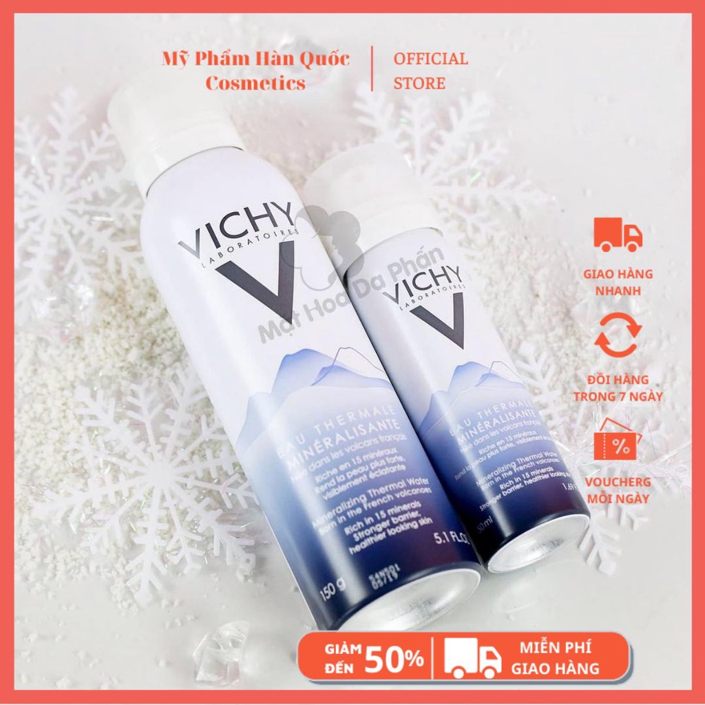 Xịt Khoáng Vichy Mineralizing Thermal Water 150ml – 300ml