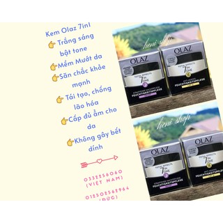 [Hàng Đức] Kem dưỡng  Olaz Total Effects 7in1