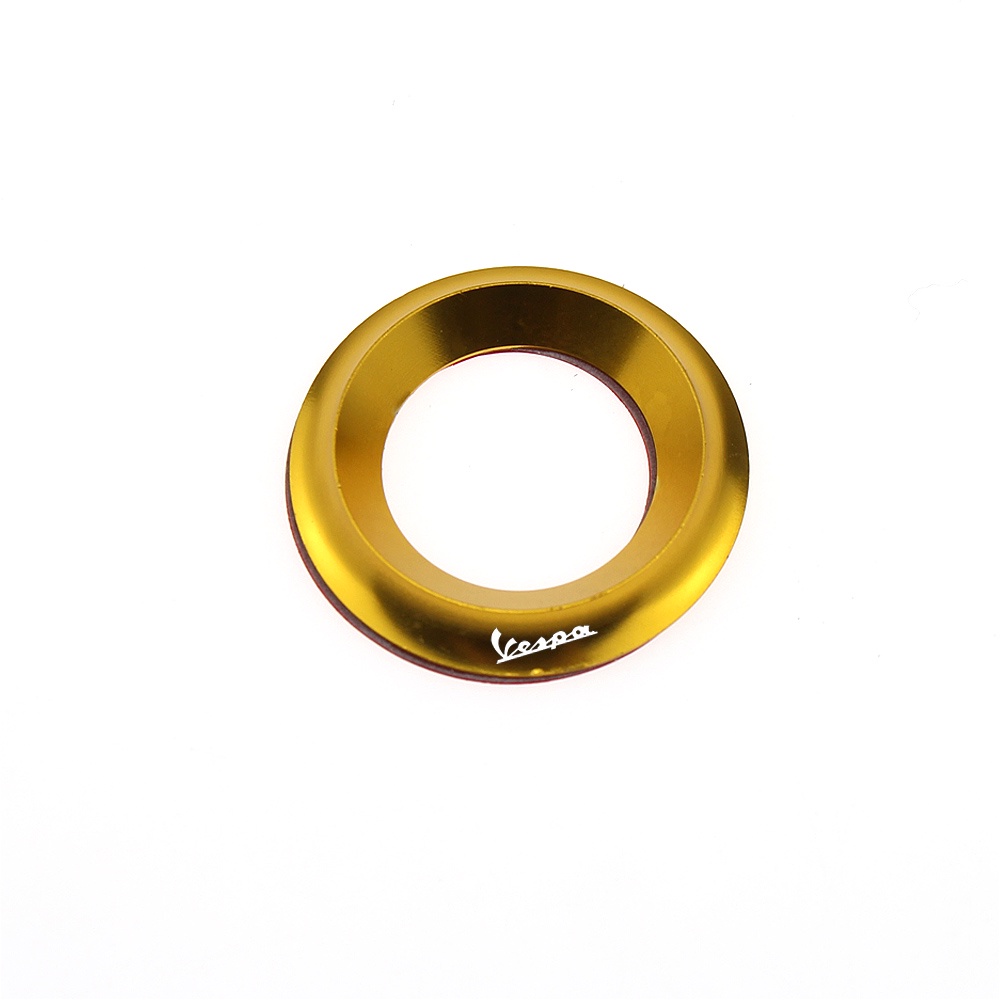 Vòng bọc công tắc khởi động xe máy bằng nhôm cnc thích hợp cho Vespa GTS 250 300 Sprint Primavera 125 150 LX150