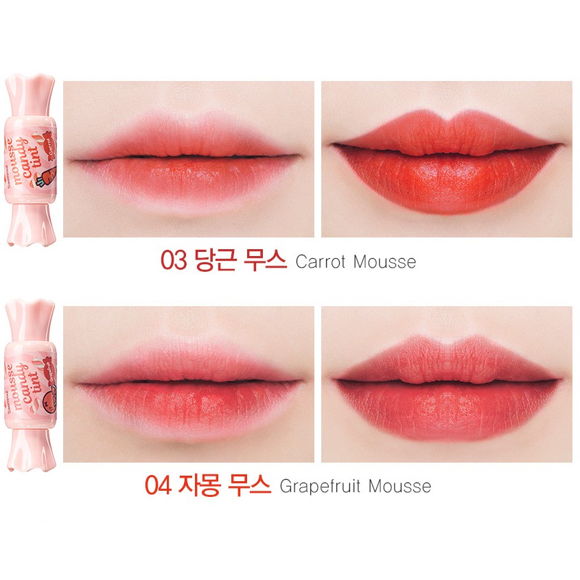 Son kẹo Kem Lì The Saem Saemmul Mousse Candy Tint