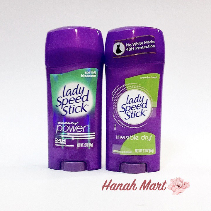 Lăn khử mùi Lady Speed Stick dành cho nữ xuất xứ Mỹ(65g)