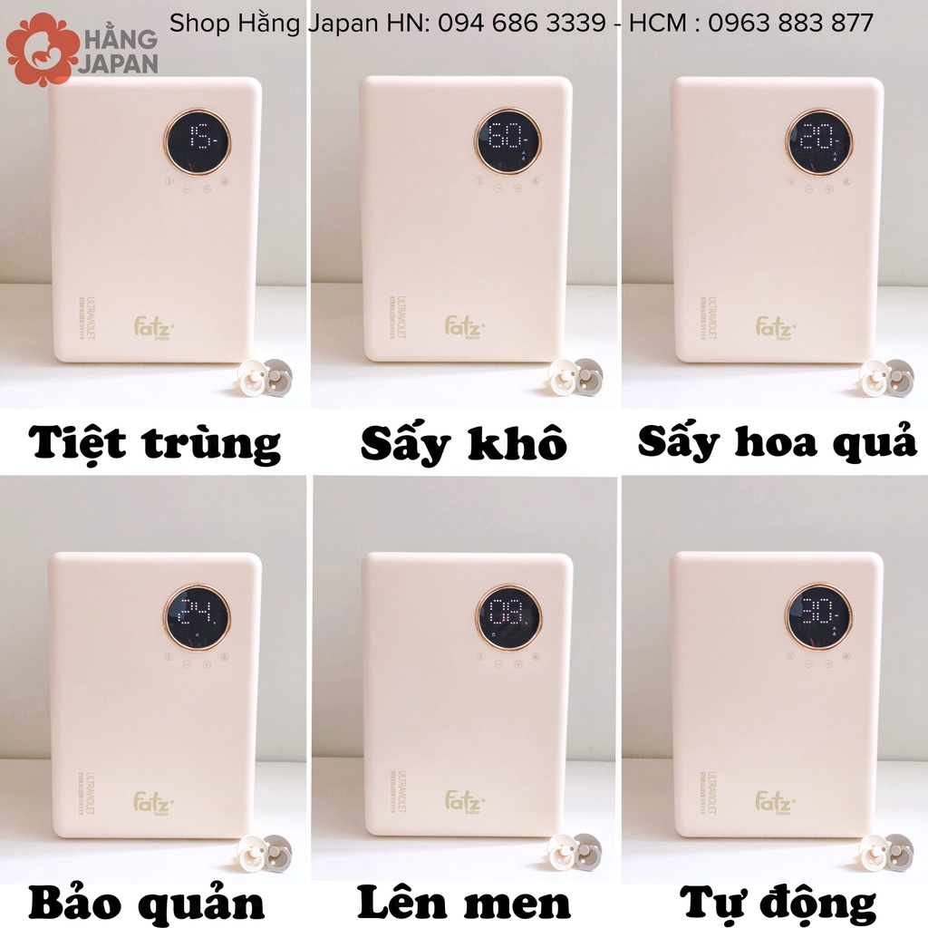 Máy tiệt trùng sấy khô bằng tia UVC LED Fatz Baby King 2 FB4799BT - Bảo hành chính hãng