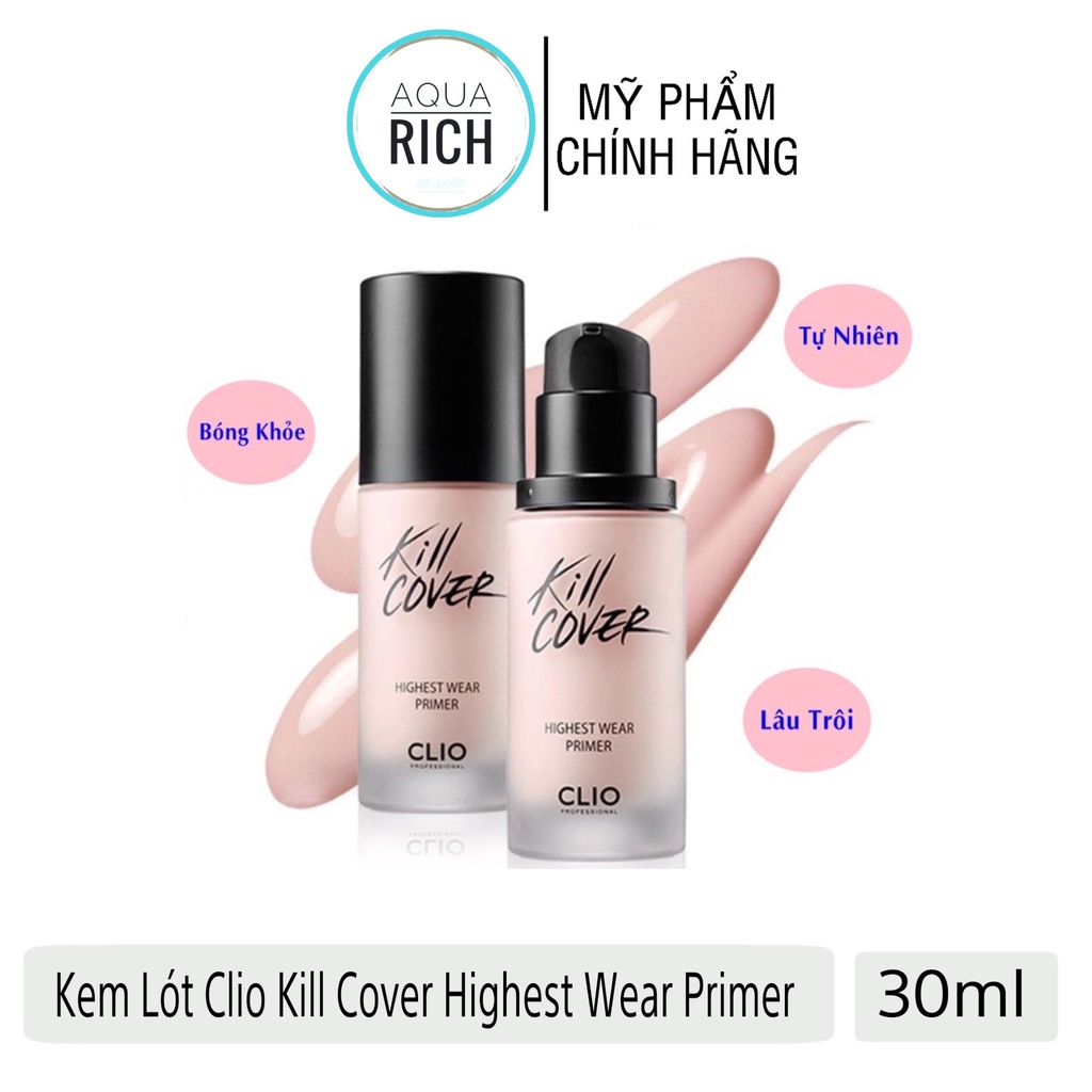 Kem lót CLIO Kill Cover Highest Wear Primer