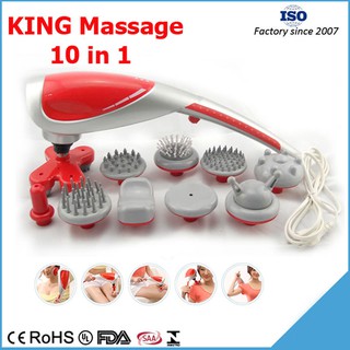 Máy massage 10 đầu cầm tay thông minh