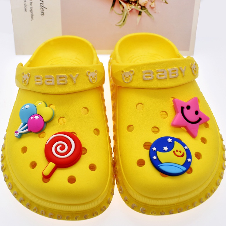 Nút Cài Giày Hình Bầu Trời Đầy Màu Sắc Rực Rỡ crocs Jibbitzpins