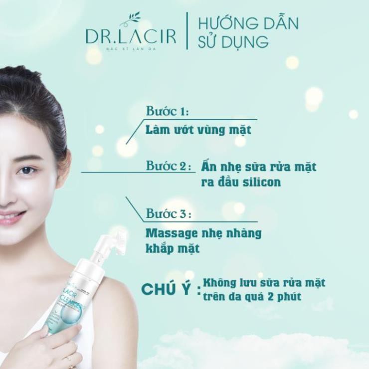 Sữa Rửa Mặt Bạc Hà Dr.Lacir - Lacir Cleanser 024 | BigBuy360 - bigbuy360.vn