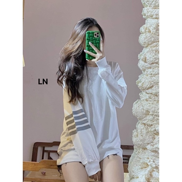 Áo nỉ Swt viền tay TH6