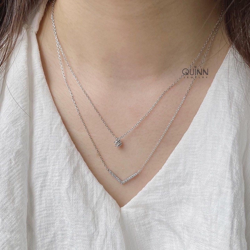 Dây chuyền Valeria, dây chuyền bạc 925 layer