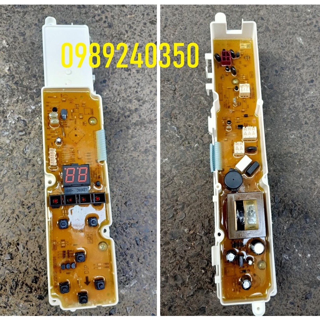 Bo mạch máy giặt Sanyo AQW - DQ125ZT cửa đứng chính hãng