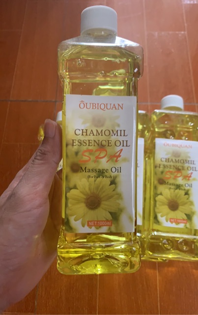 Tinh dầu massage hoa cúc , thơm dịu nhẹ, dùng trong spa tmv