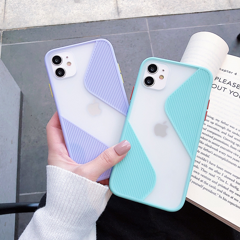 Ốp iphone - Ốp lưng nhám hình chữ S 6/6s/6plus/6s plus/7/8/7plus/8plus/x/xs/xsmax/11/11promax - Awifi Case S3-1 | BigBuy360 - bigbuy360.vn