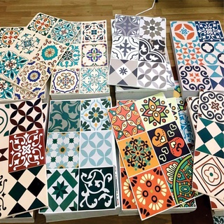 Decal dán bếp, decal dán tường giả gạch