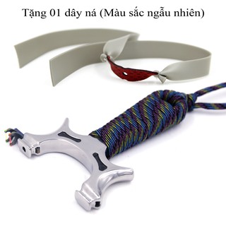 (Chạc 7.5 - Phôi ná) Phôi ná " Mắt Hí " cực đẹp thép 440C siêu bền + nhắm Titanium TC21 - Ná mẫu #110 (Quấn dây 7 màu)