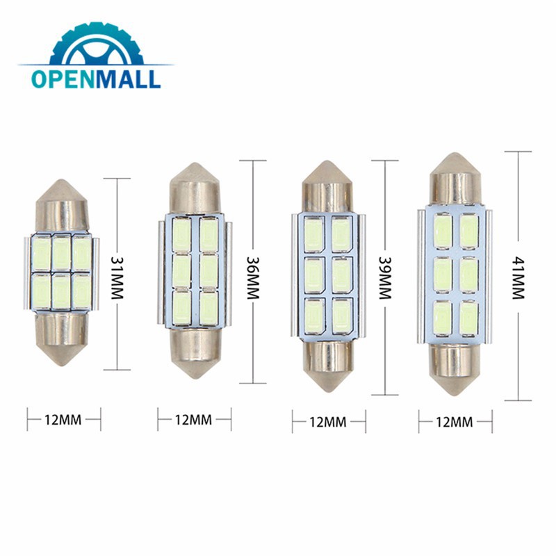 Đèn LED gắn nội thất xe hơi chuyên dụng 31MM / 36MM / 39mm / 41mm