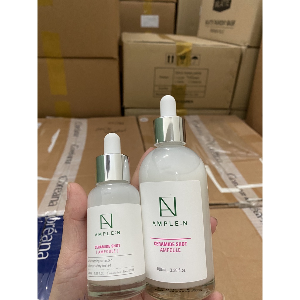 Tinh Chất Dưỡng Da Chứa Ceramide Ample:N Ceramide Shot Ampoule