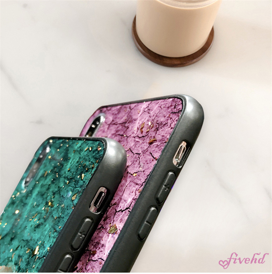 🌈Ready Stock🎁 Samsung Galaxy S10Lite Note10Lite J7 J5 J2 Prime on7 J6 J8 2018 J6 J4 Plus J710 J3 J5 Pro Phone Case Gold Foil Epoxy Luxury Soft Shell Protective Cover