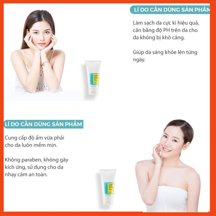 Sữa rửa mặt Cosrx  cân băng độ PH cho da 150ml