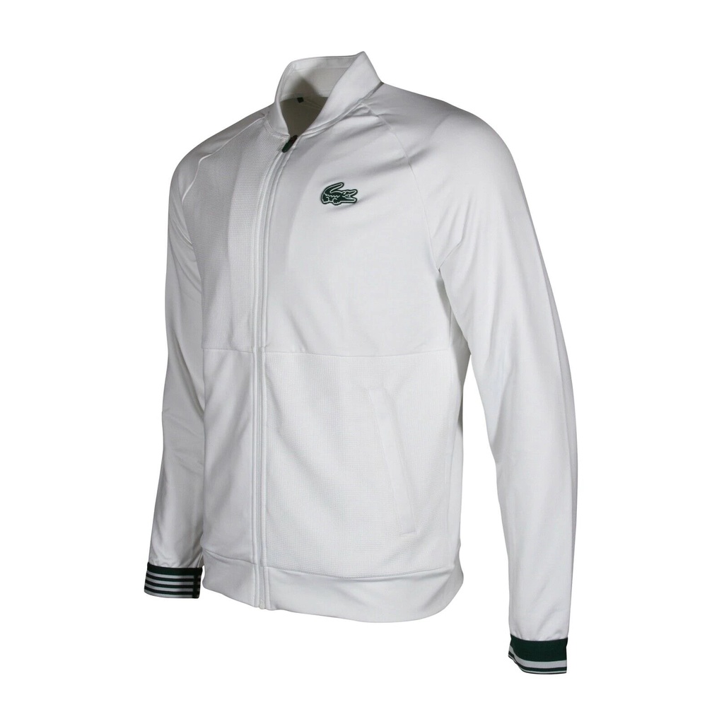 Áo Khoác Lacoste_White Black 13773