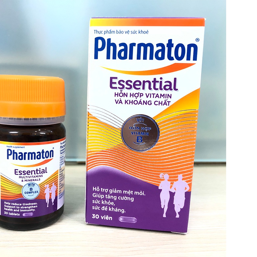 PHARMATON ESSENTIAL bổ sung vitamin hộp 30 viên , Gia hân